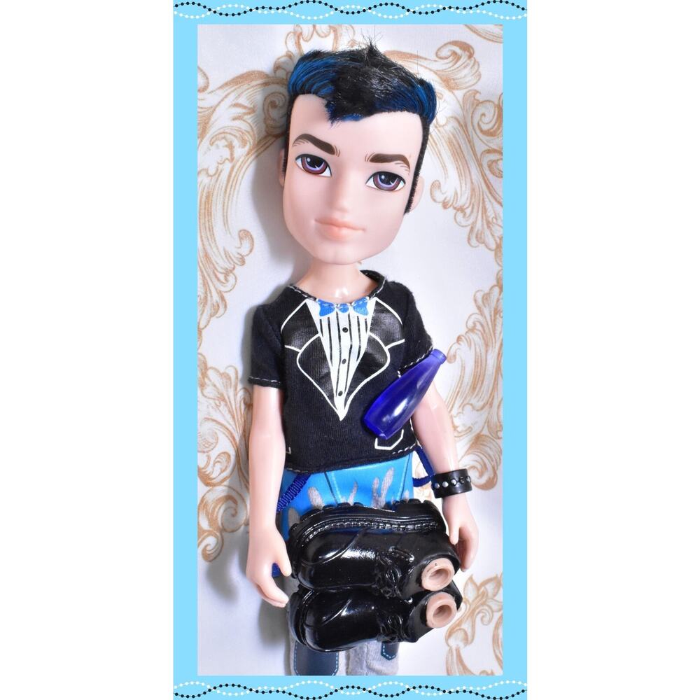 Vtg MGA Bratz World Boyz Punkz Eitan Doll Clothes Outfit Shoes Restyled Y2K Boy